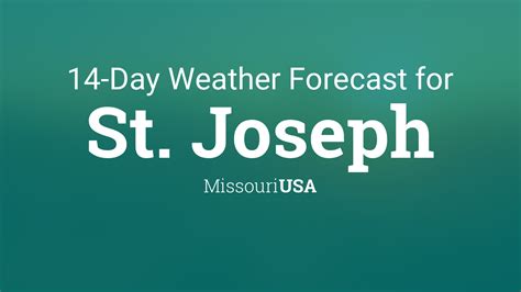 weather in st joseph missouri|st jo mo weather forecast.